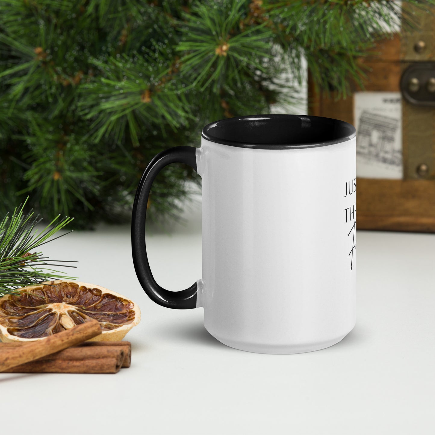 'Justified Through Faith' Mug